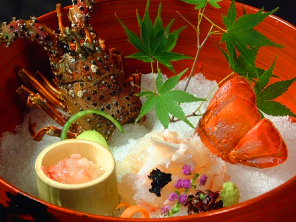 秋の京野菜と伊勢海老懐石 ≪姉小路≫